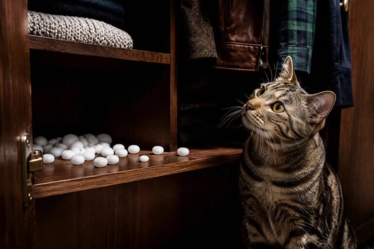 Mothball Poisoning in Dogs and Cats: Symptoms & What to Do
