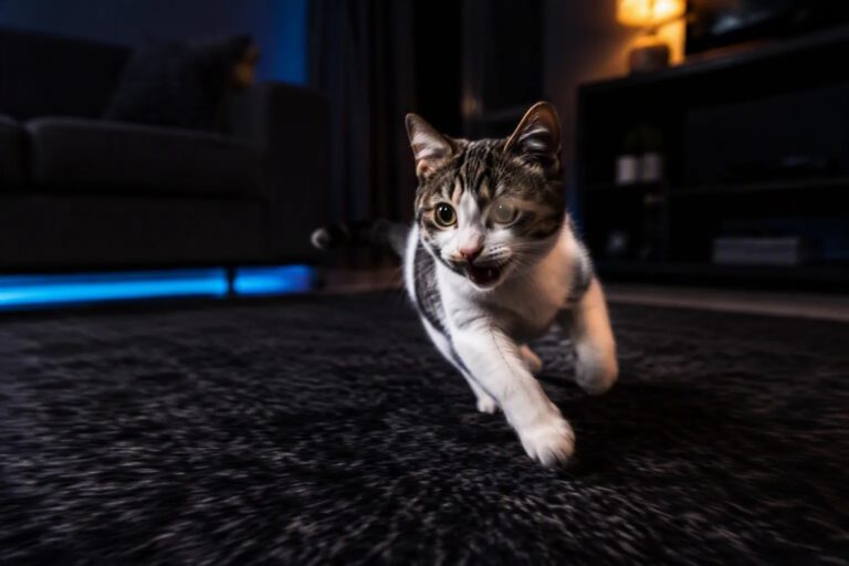 Why Does My Cat Get Zoomies at Night? Causes & What Helps