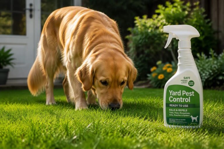 Are Pest Sprays Safe for Dogs? Lawn & Home Pesticide Guide