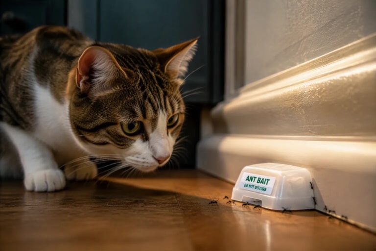 Cat Ate Ant Bait? What to Do & When to Call a Vet