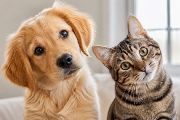 Why Do Dogs and Cats Tilt Their Heads? What It Means & When to Worry