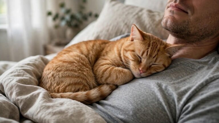 Why Does My Cat Sleep on My Chest? 5 Likely Reasons Explained