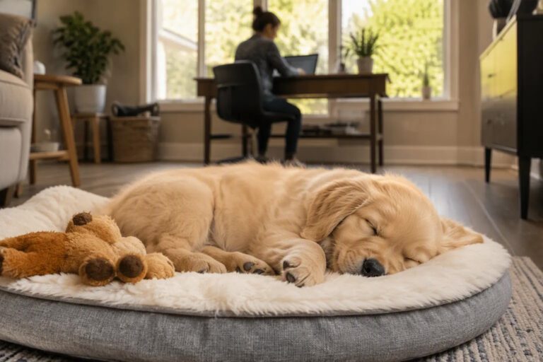 Puppy Sleep Schedule by Age: Naps, Overtired Signs & Rhythm