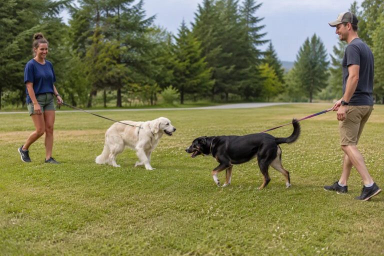 How to Introduce Two Dogs Safely: First Meeting & Home Entry
