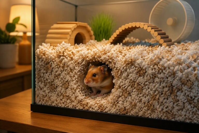Deep Bedding for Hamsters: Why Burrowing Depth Matters