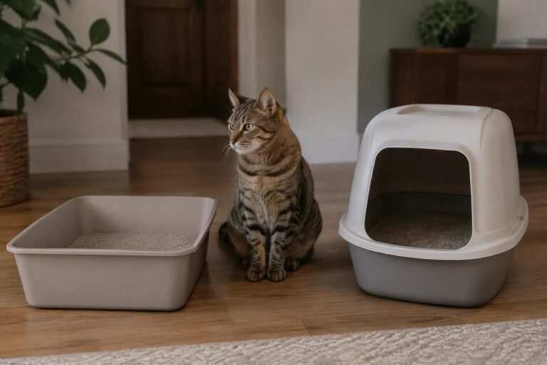 Covered vs. Uncovered Litter Boxes: Which Do Cats Prefer?