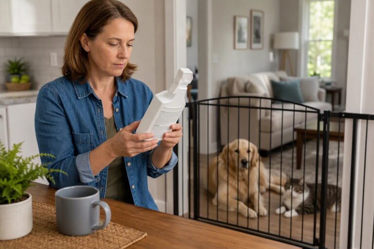 How to Read a Pesticide Label When You Have Pets: Re-Entry, Bait & Aquatic Warnings